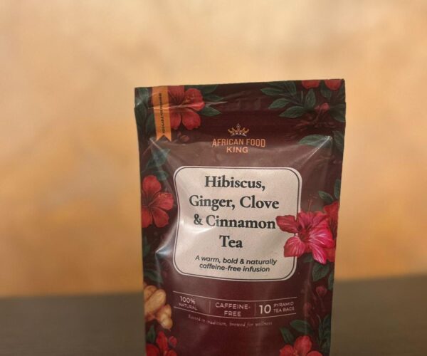 Hibiscus, Ginger, Clove & Cinnamon Tea – (10 Bags / 20 Bags)