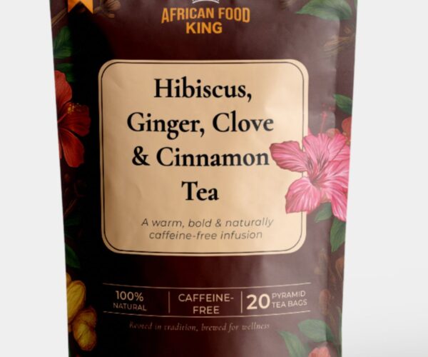 Hibiscus, Ginger, Clove & Cinnamon Tea — 20 Bags